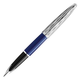 カレン・デラックス　万年筆　ブルーＳＴ　メイドインフランスコレクション　Ｆ（細字）