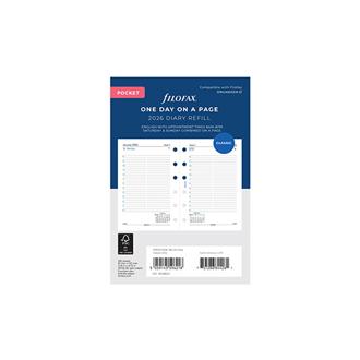 ２６　システム手帳リフィル　１日１ページ　スモール
